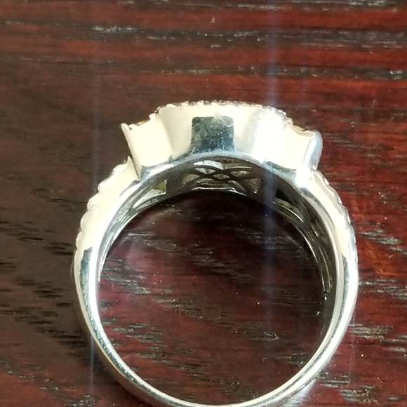 Effy 18k sterling silver diamond  wheaton ring - Picture 10 of 16